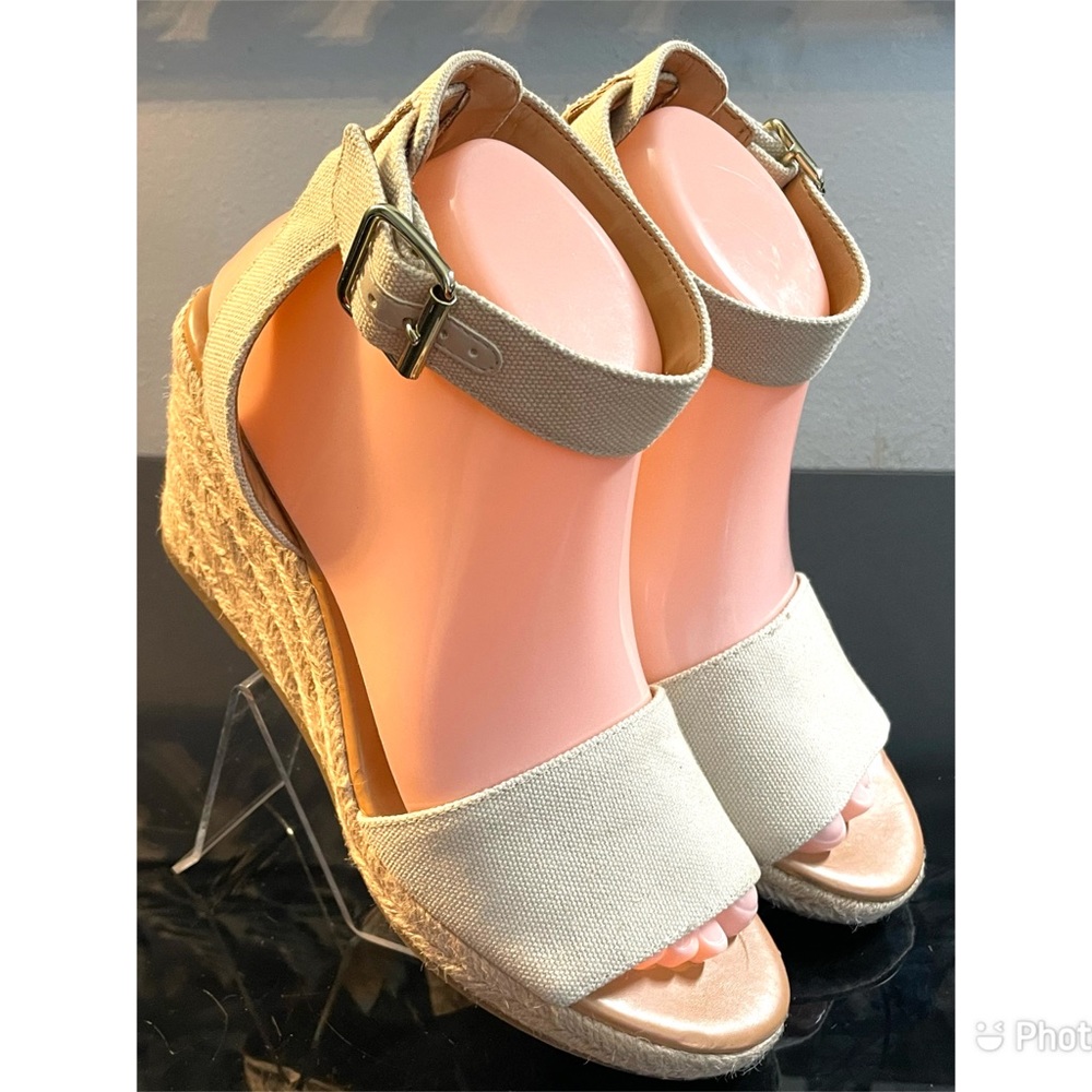 J.Crew Canvas Espadrilles Wedge